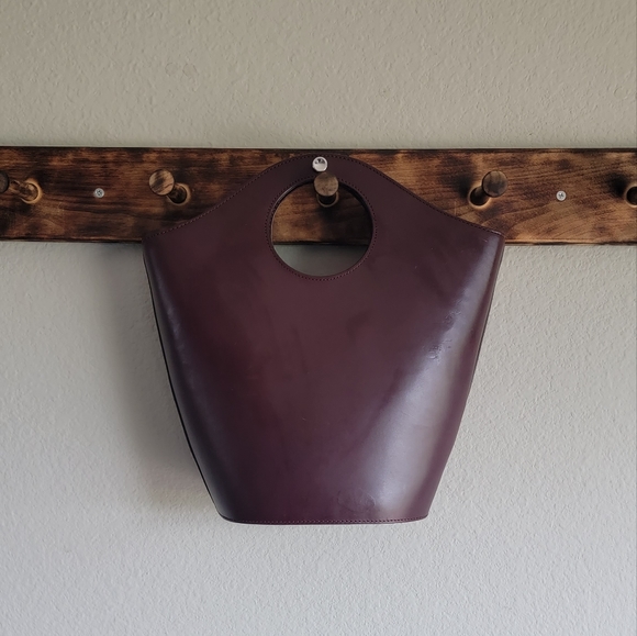 Elizabeth and James Plum Market Shopper Bag - Picture 3 of 7